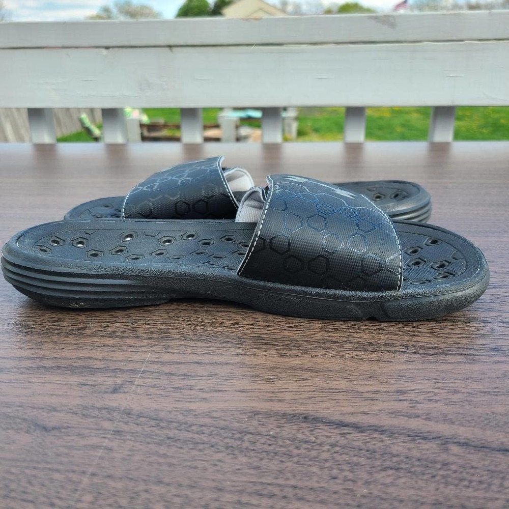 Under Armour UA Playmaker III Slides Sandals Size Y6 - Picture 7 of 11